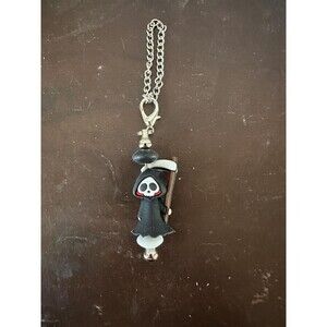 Handmade Coffee Travel Mug Charms Drink Cup Accessories Halloween Grim Reaper